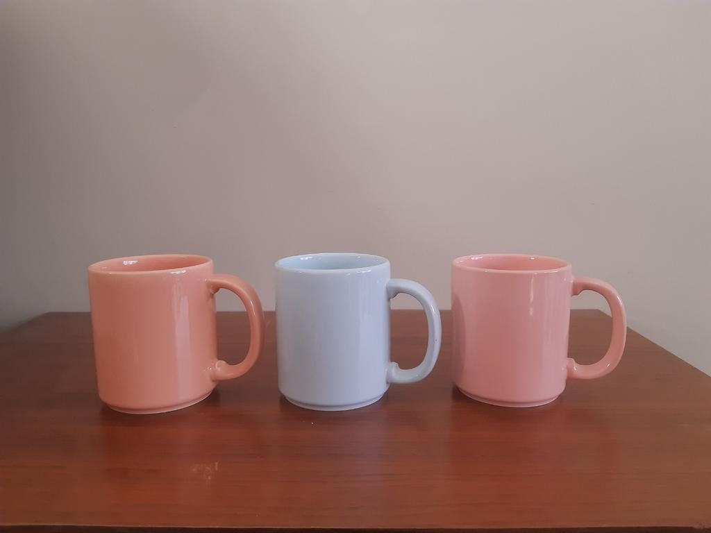 3 vintage mokken van Planta , niet gebruikt ☕, Enlèvement ou Envoi, Neuf, Autres types