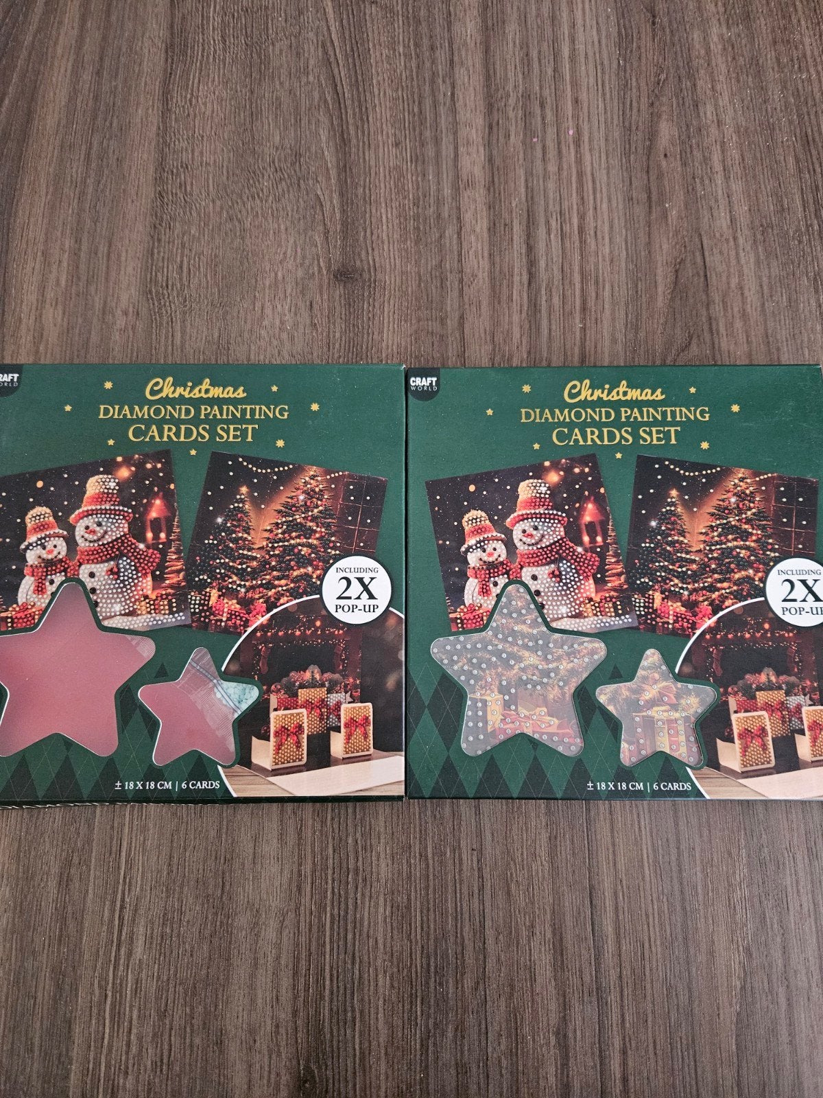 diamond paintings 2 stuks kerst 8 euro, Ophalen