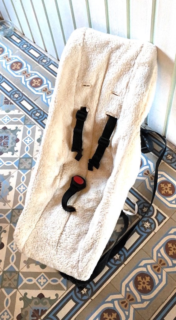 Siege bebe pour charrette velo, Enlèvement, Utilisé, 0 à 10 kg, Siège arrière
