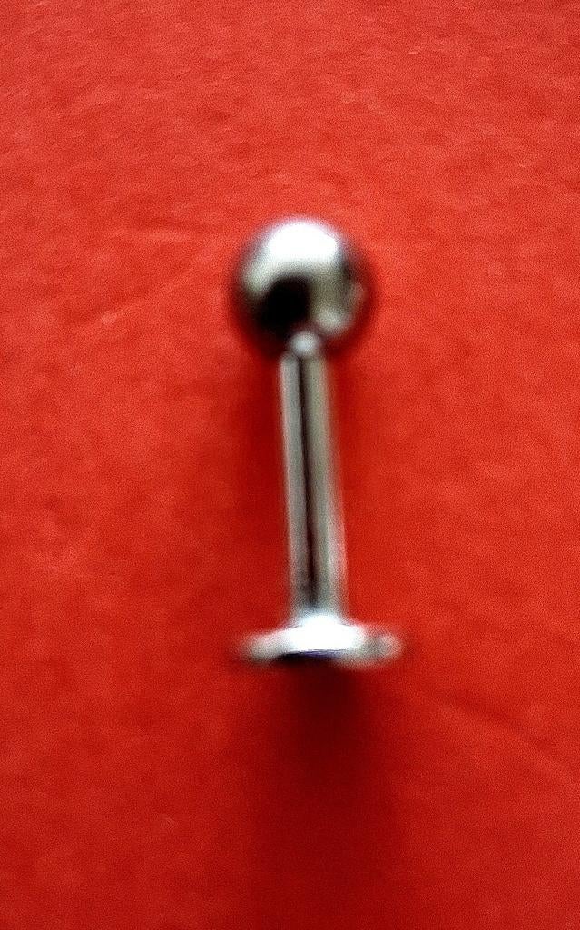 Labret Stick (piercing), Bijoux, Sacs & Beauté, Piercings, Enlèvement ou Envoi, Neuf, Acier, Piercing lèvre ou labret