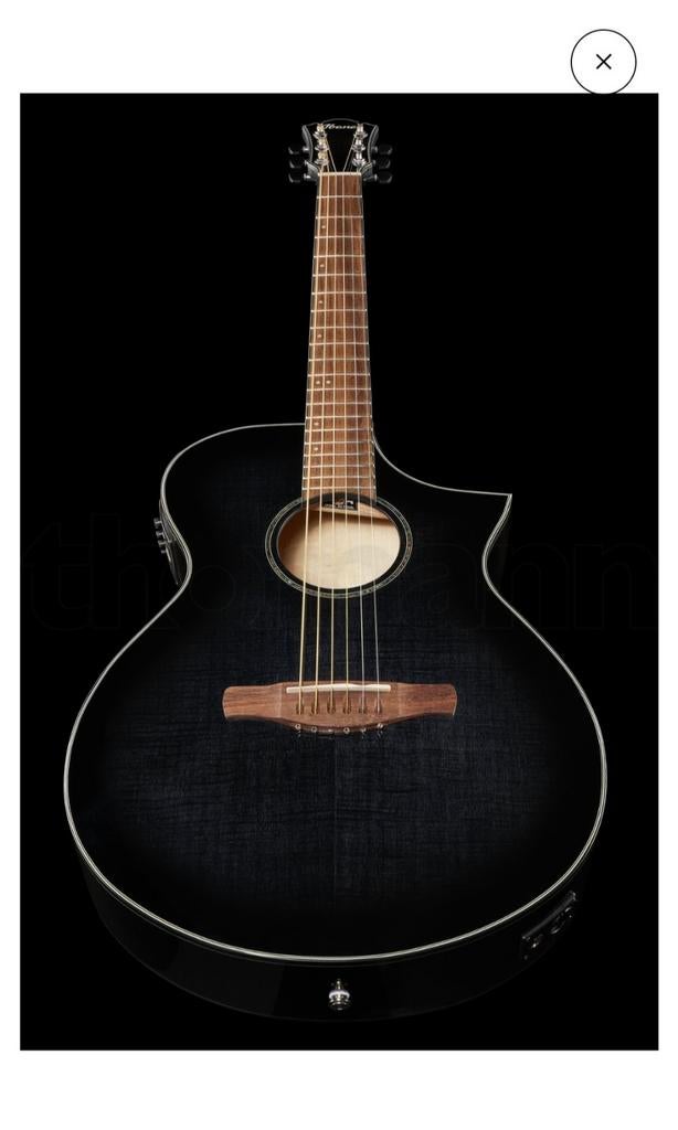 Ibanez AEWC400-TKS, Musique & Instruments, Instruments à corde | Guitares | Acoustiques, Enlèvement, Comme neuf, Autres types