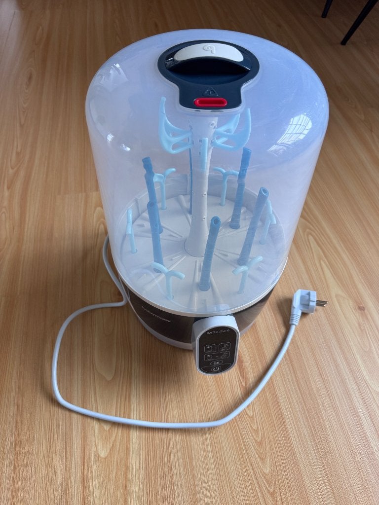 sterilisator Babymoov turbo pure, Sterilisator, Ophalen of Verzenden, Zo goed als nieuw, Babymoov
