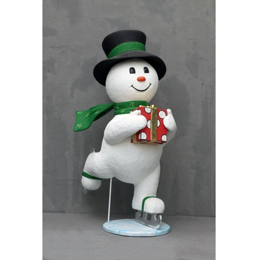 Cadeau de patinage en forme de bonhomme de neige —  216 cm, Divers, Enlèvement, Neuf