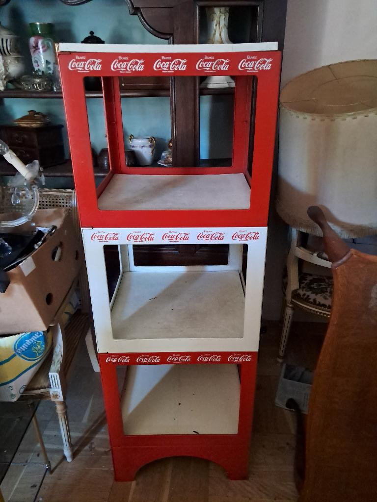 stand de coca cola vintage, Enlèvement