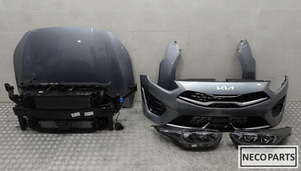 KIA PRO CEED PROCEED VOORKOP BUMPER MOTORKAP DEUREN SCHERM, Enlèvement ou Envoi, Utilisé, Kia, Pare-chocs