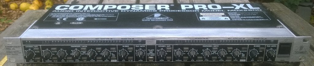 Compressor limiter Behringer MDX2600, Muziek en Instrumenten, Ophalen of Verzenden, Zo goed als nieuw, Overige typen