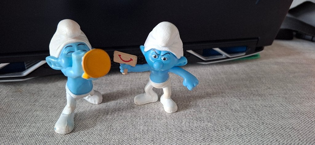 Smurf MC donald jaren 90, Verzamelen, Ophalen of Verzenden