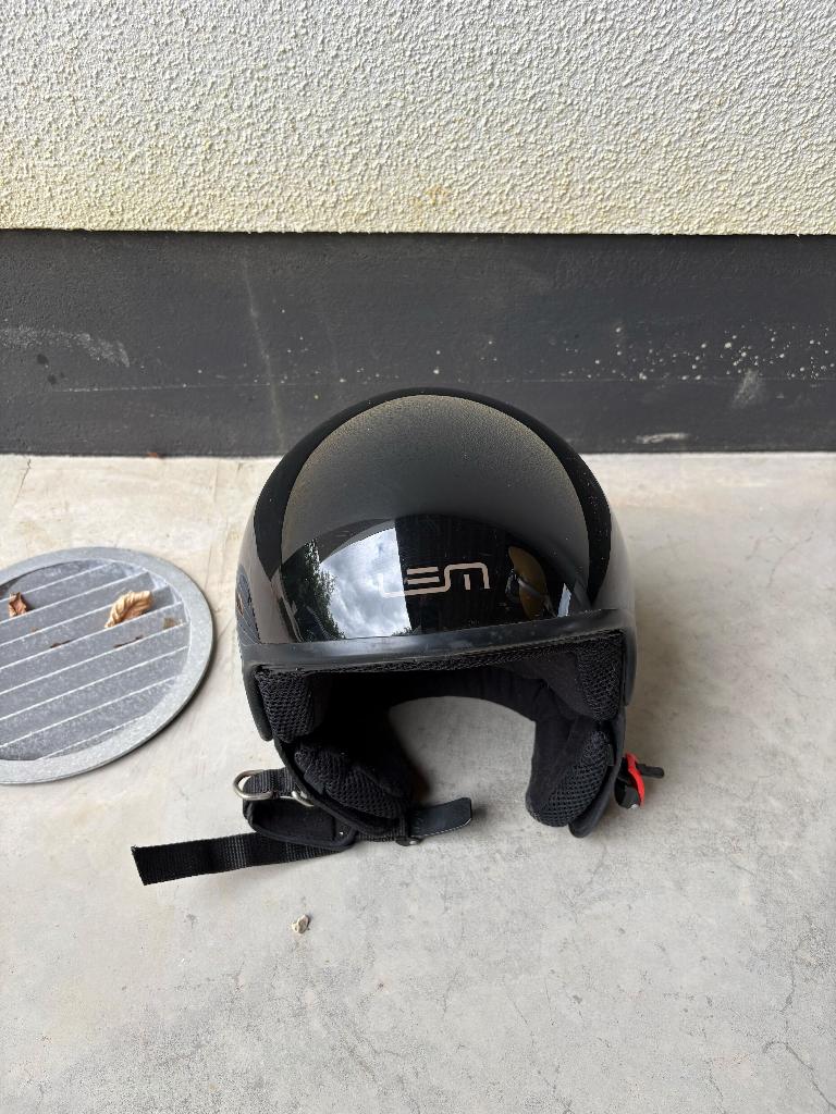 LS2 Jethelm - ECE R22 gekeurd - Goede staat, Motoren, M, Jethelm, Kinderen, Tweedehands