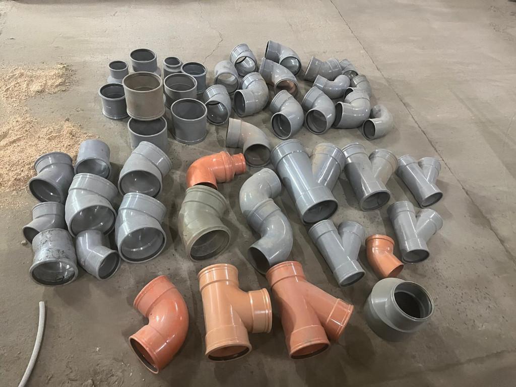 PVC KOPPELSTUKKEN, Ophalen, Nieuw, PVC, Afvoer