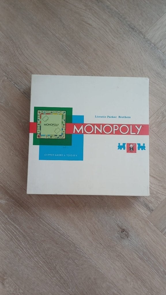bordspel zgan Clipper games Monopoly, Hobby en Vrije tijd, Een of twee spelers, Ophalen of Verzenden, Zo goed als nieuw, Monopoly