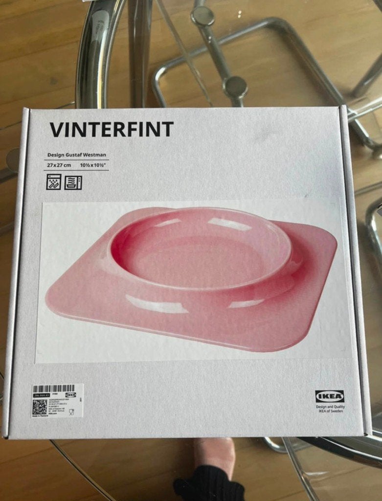 Gustaf Westman borden 4x (roos), Neuf, Assiettes(s), Enlèvement ou Envoi, IKEA