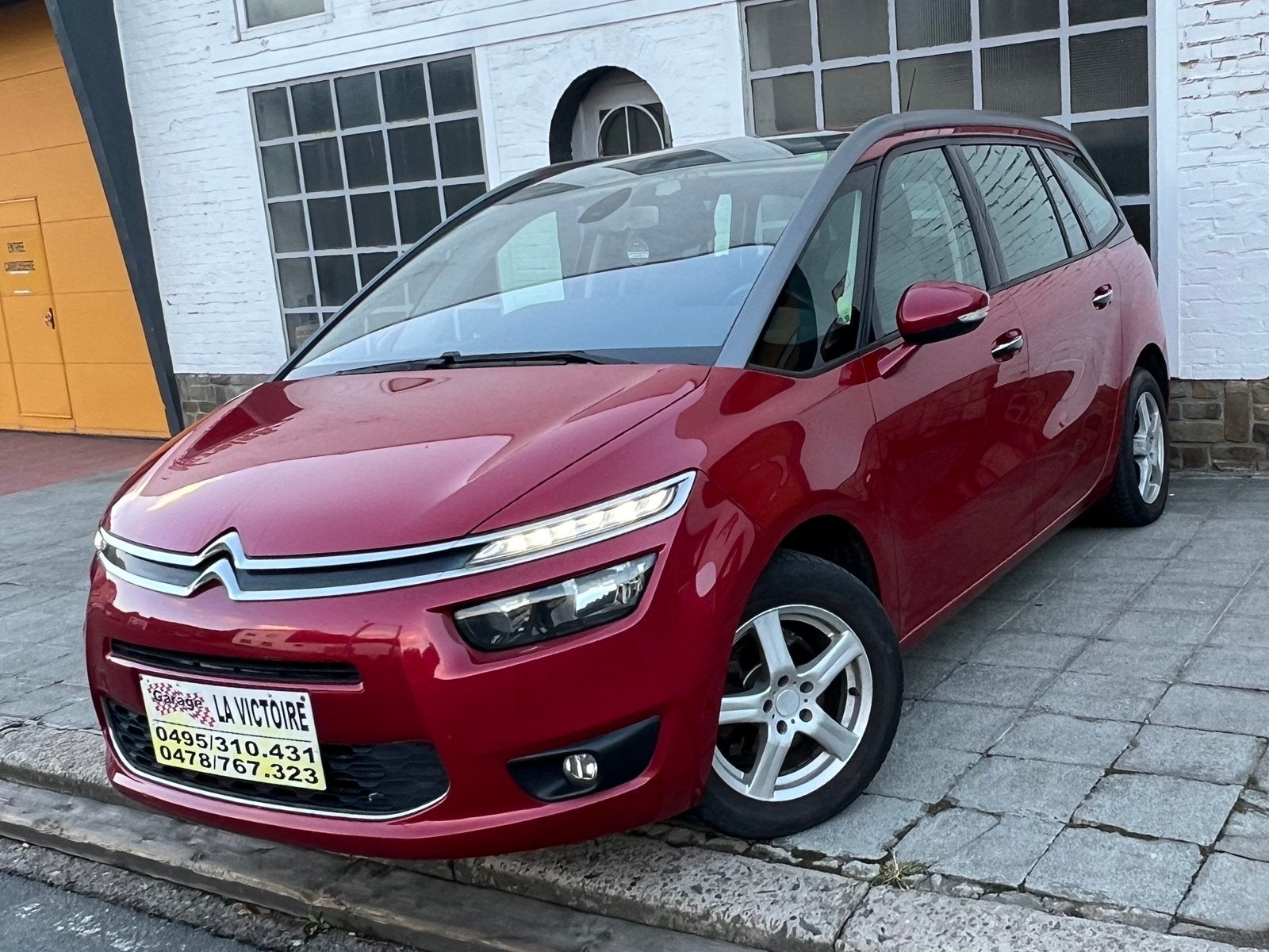 Citroën C4 Grand Picasso 1.6 HDi 7 PLACES 85kw 0032478767323, Autos, Rouge, Euro 5, Achat, https://public.car-pass.be/vhr/adae0fbf-45f2-4635-8fd4-5c092345d778