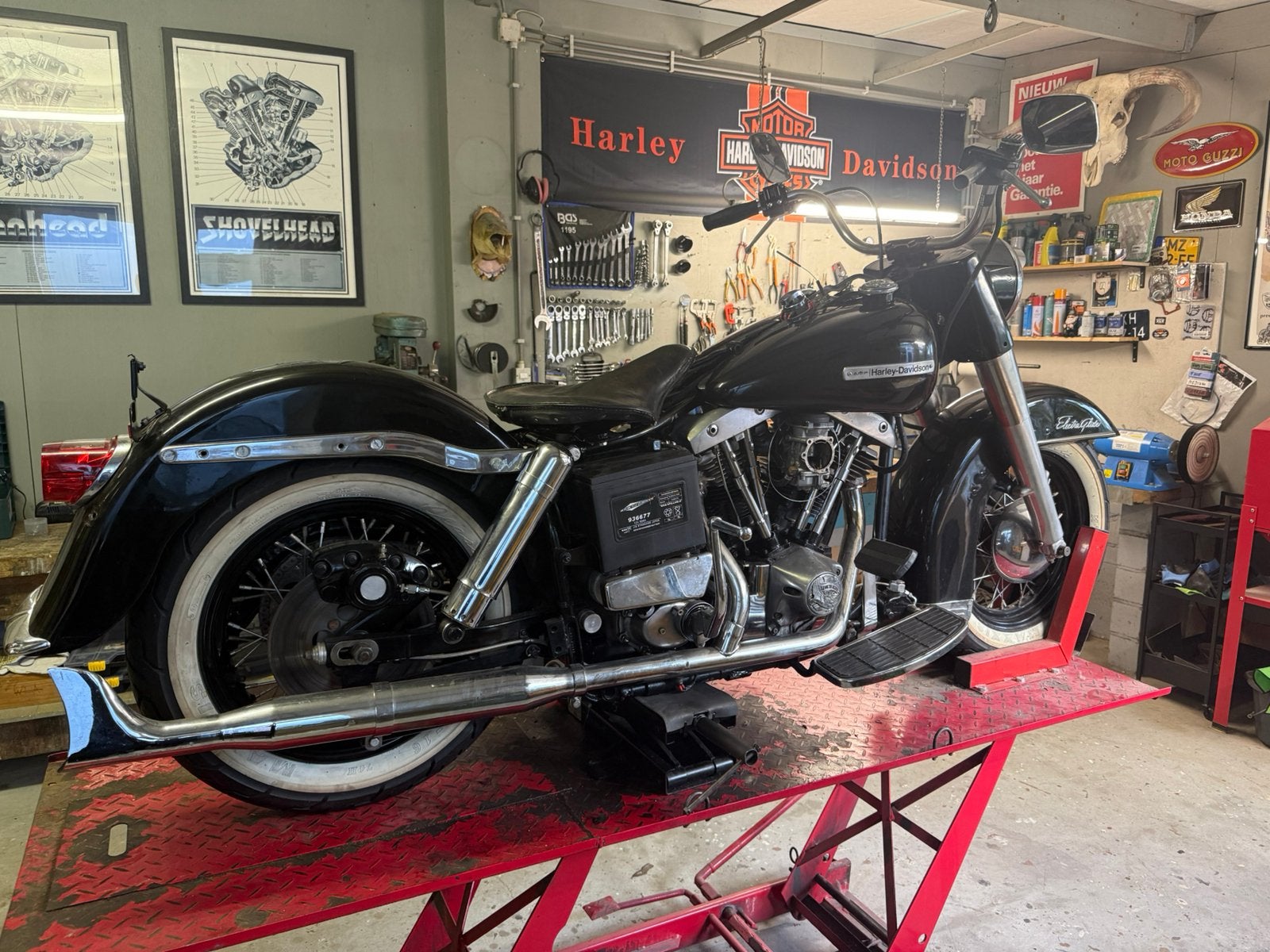 Gezocht: shovelhead / Panhead, Motos, Particulier, Chopper