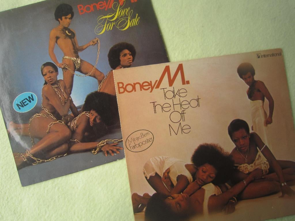 2x lp  BONEY M, Cd's en Dvd's, Ophalen