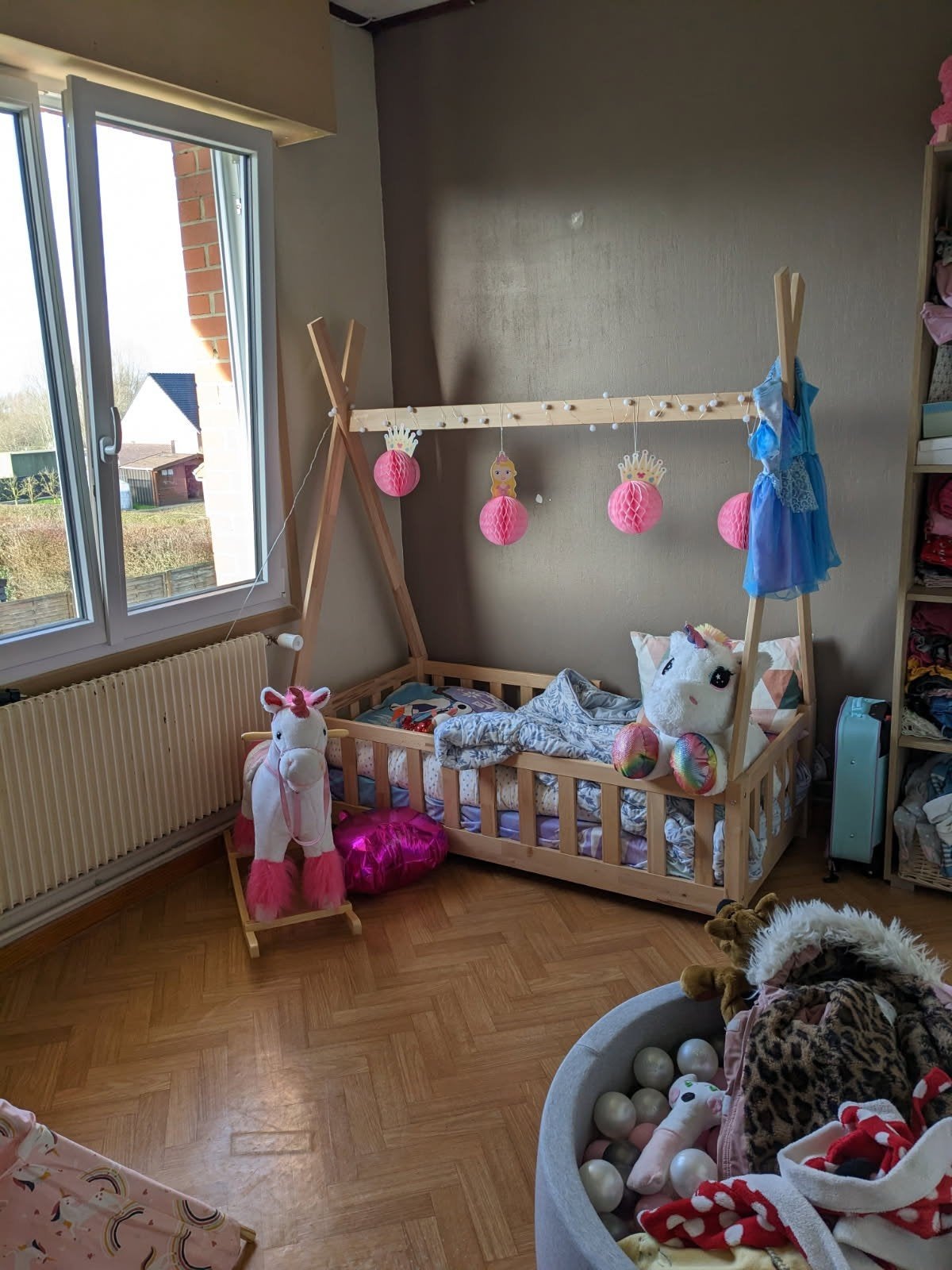 Lit cabane enfant
