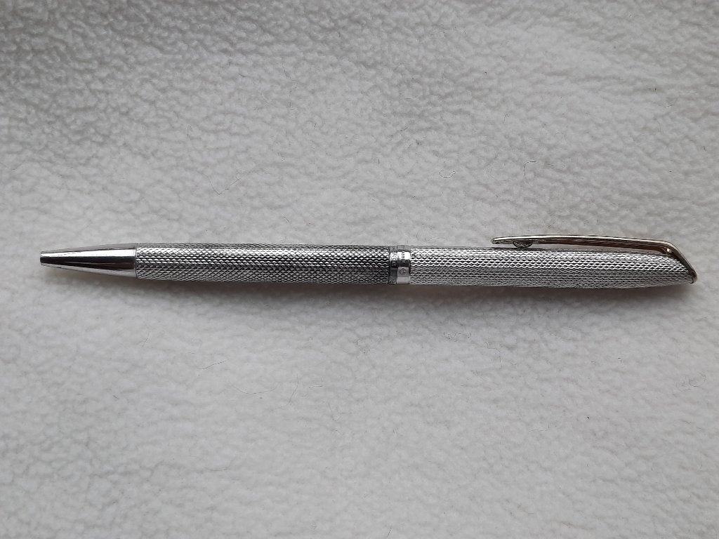 WATERMAN Model CF balpen in Massief Zilver, Verzamelen, Ophalen of Verzenden, Zo goed als nieuw, Balpen, Waterman