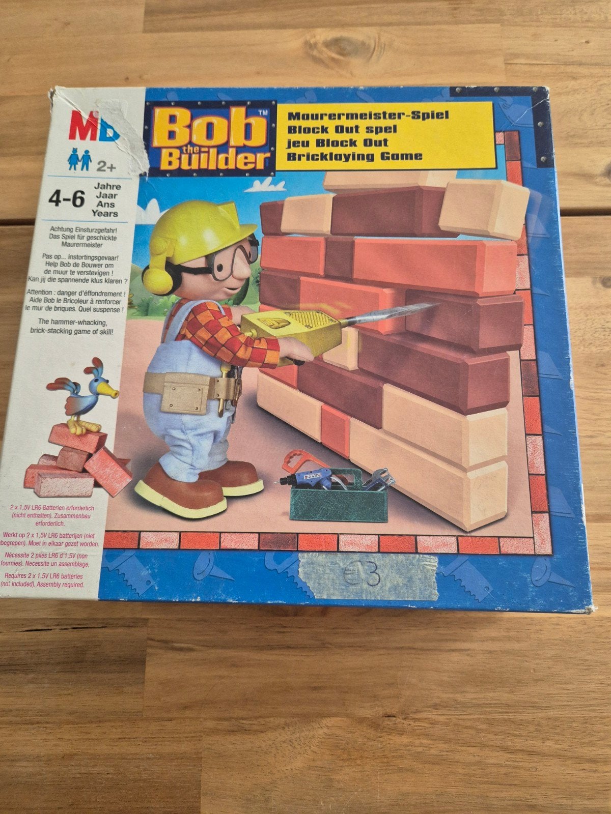 Bob de bouwer blokkenspel, Ophalen