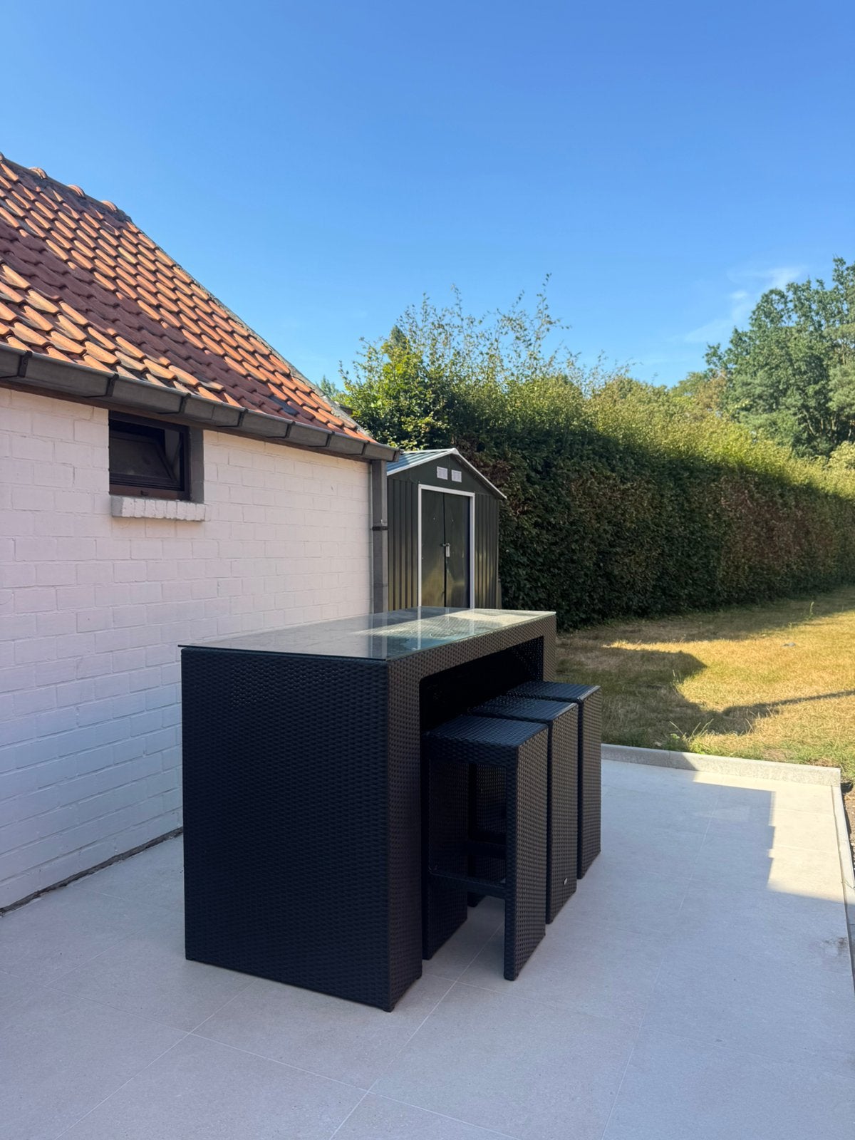 Tuintafel set - Bar, Tuin en Terras, Ophalen, Gebruikt
