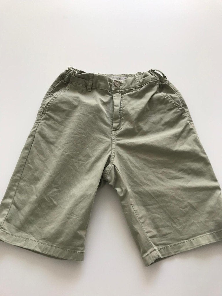 Kaki bermuda chinostijl van ZARA maat 140, Broek, Ophalen of Verzenden, Zo goed als nieuw, Zara