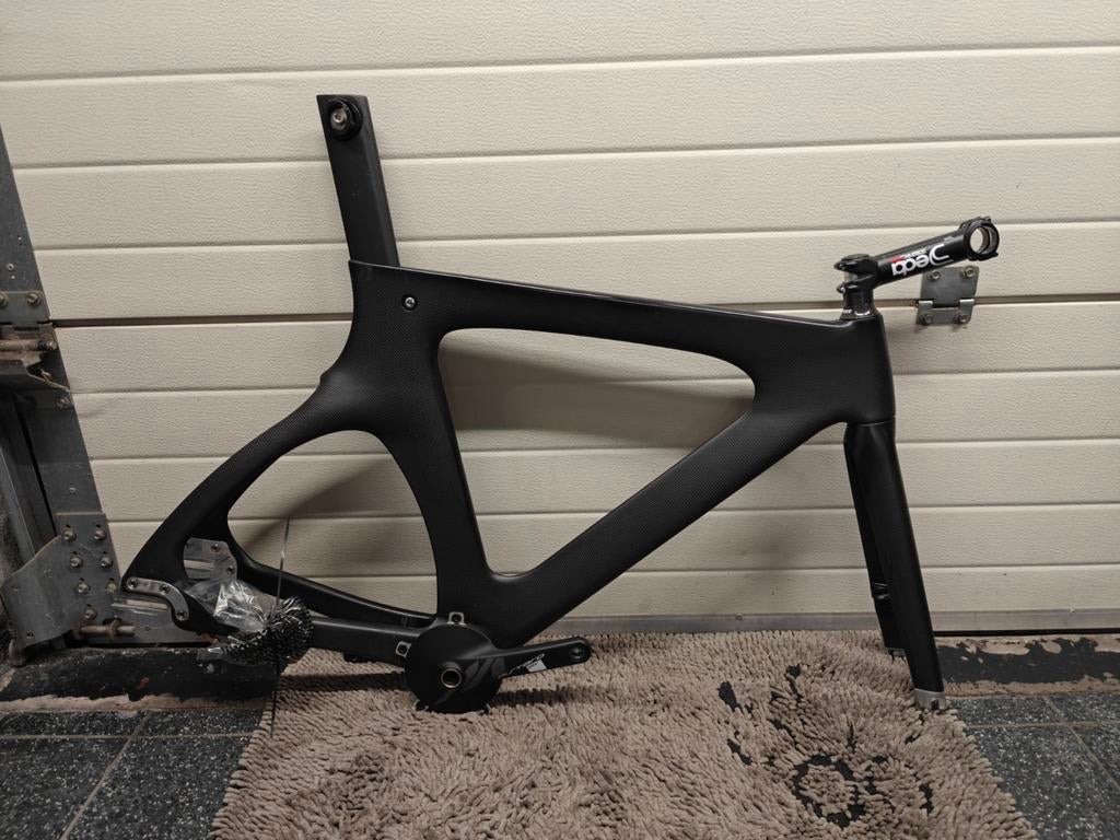 Carbon BT piste kader, Fietsen en Brommers, Fietsen | Racefietsen, Ophalen, Carbon