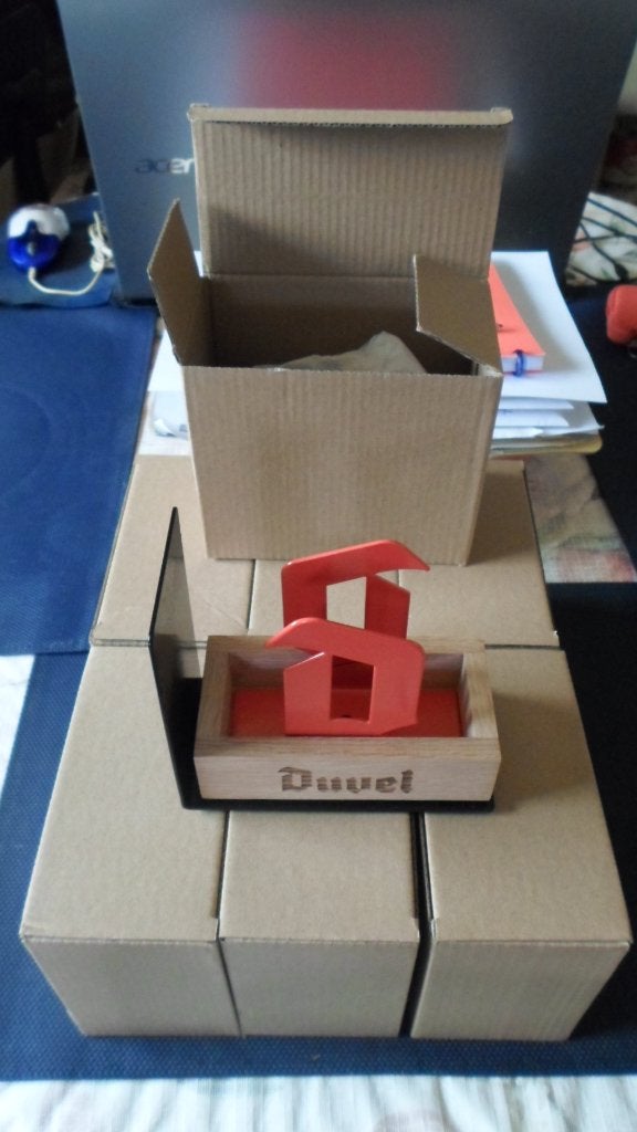 bierkaarthouder van duvel, Ophalen, Nieuw, Gebruiksvoorwerp