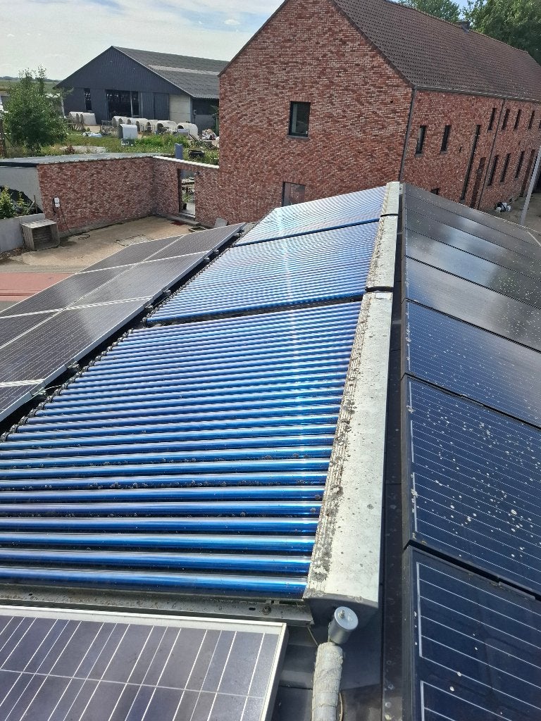zonnecollector, Ophalen, Gebruikt
