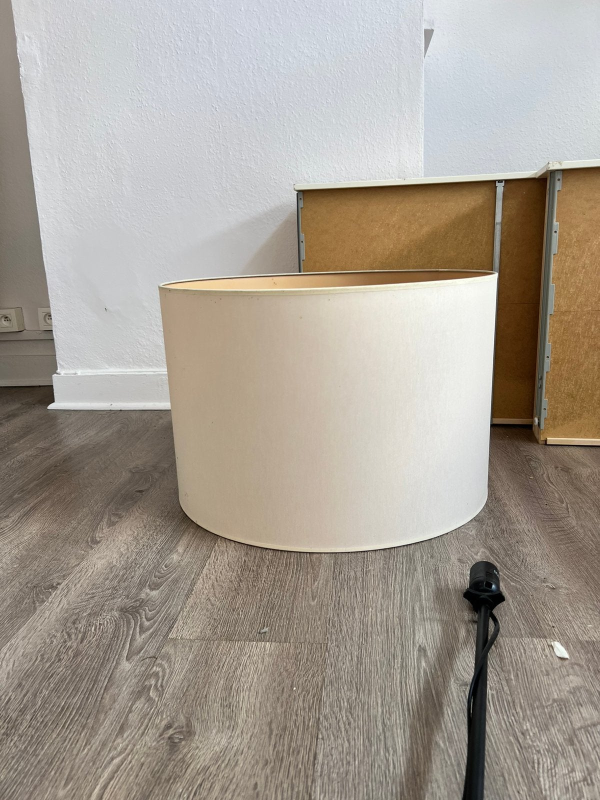 Abat jour, Maison & Meubles, Lampes | Abat-jour, Enlèvement, Comme neuf, Beige