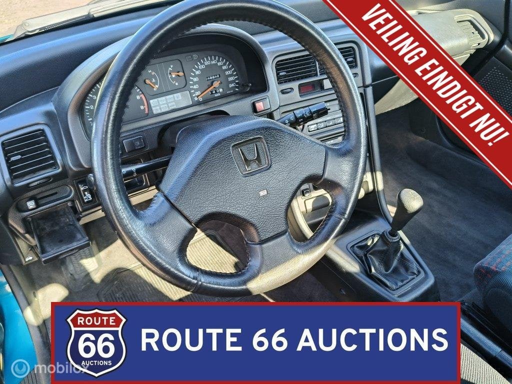 Honda CRX 1.6 VTi | 1991 | Route 66 Auctions, Entreprise, Boîte manuelle, Autre carrosserie, Essence