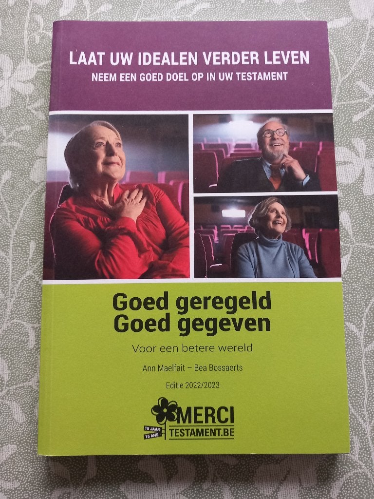 Laat uw idealen verder leven, Enlèvement, Neuf