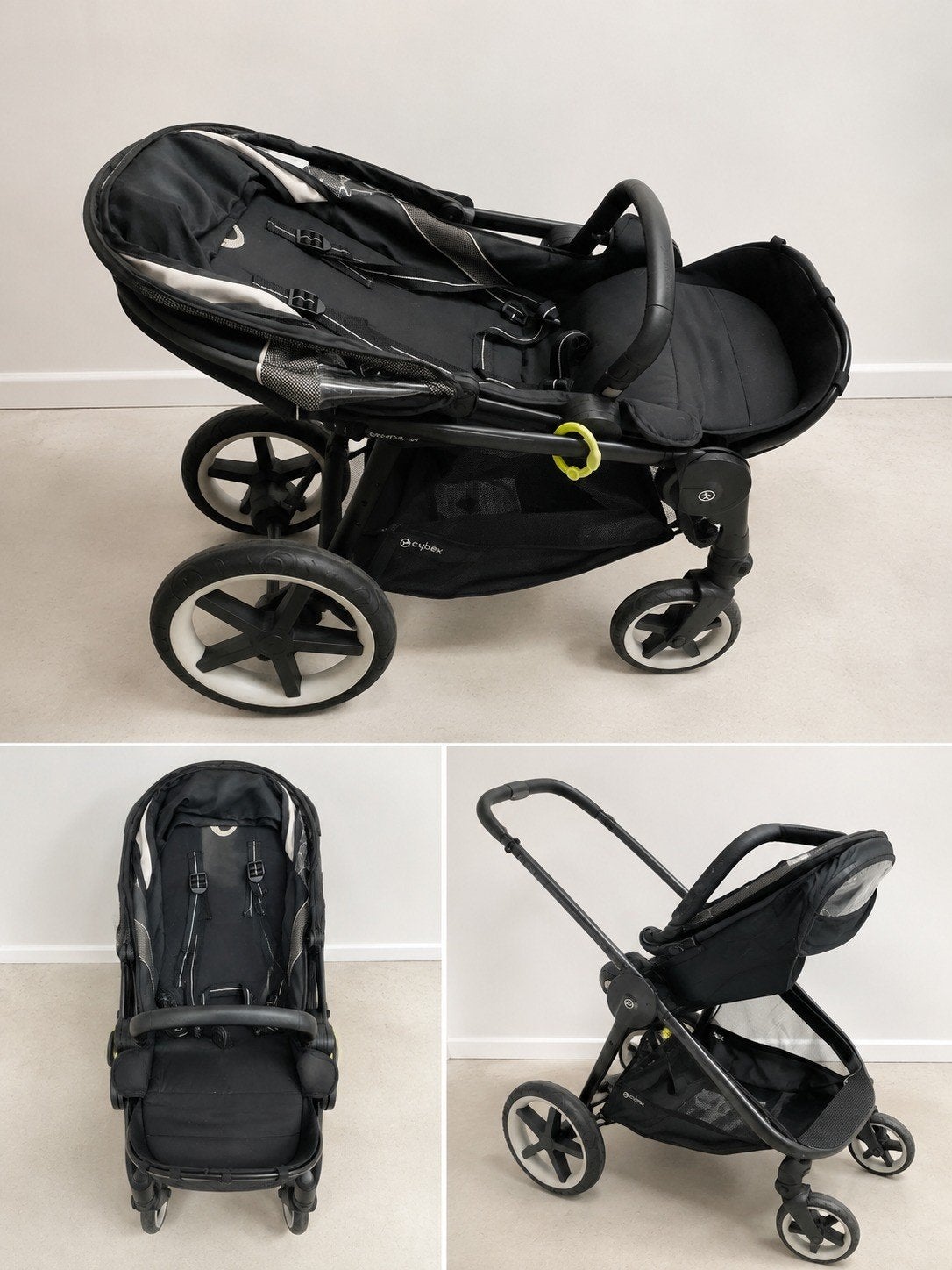 Cybex kinderwagen / buggy – zwart – goede staat, Ophalen, Kinderwagen