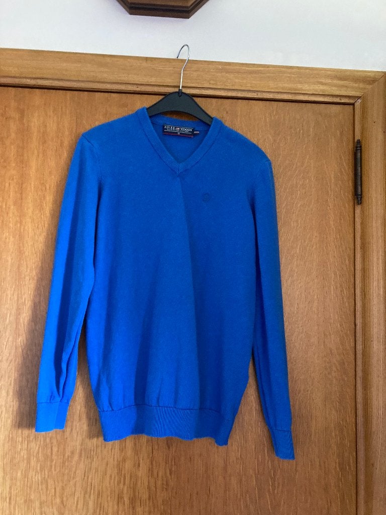 Blauwe trui, River Woods, 12 jaar, 152, Garçon, River Woods, Enlèvement ou Envoi, Pull ou Veste