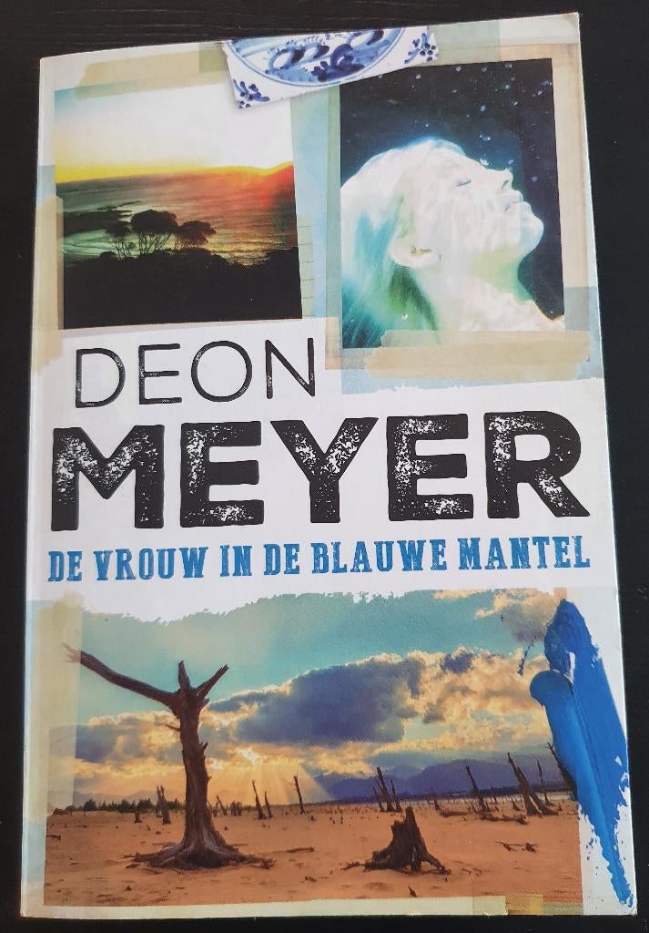 Thriller van Dean Meyer: De vrouw in de blauwe mantel, Boeken, Ophalen of Verzenden, Zo goed als nieuw, Dean Meyer