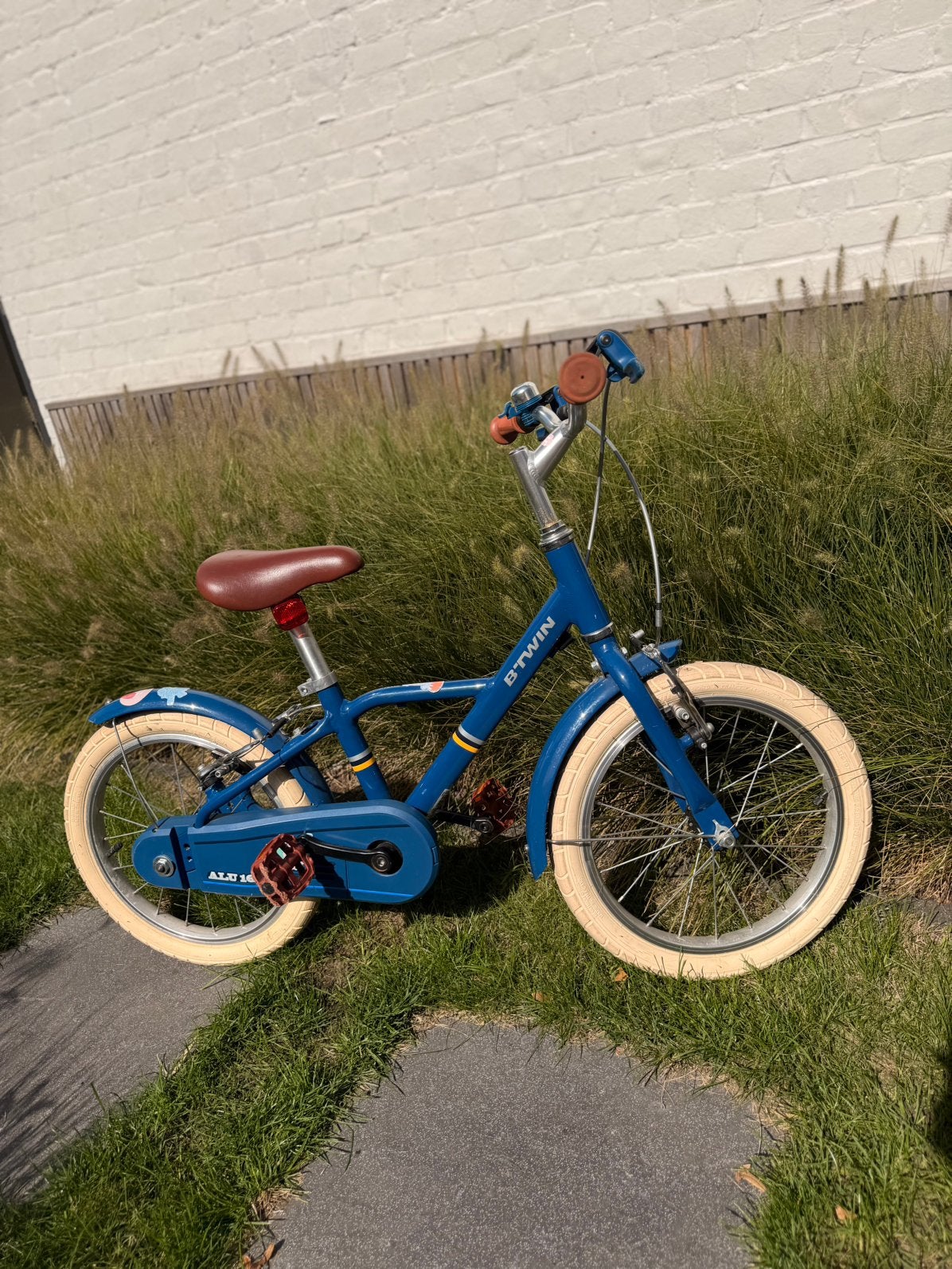 B’TWIN 900 City 16” hippe kinderfiets, Fietsen en Brommers, Fietsen | Kinderfietsjes, Ophalen, Gebruikt, 16 tot 20 inch