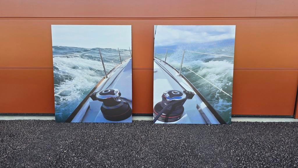 North Sea sailing - break the waves, Antiek en Kunst, Ophalen