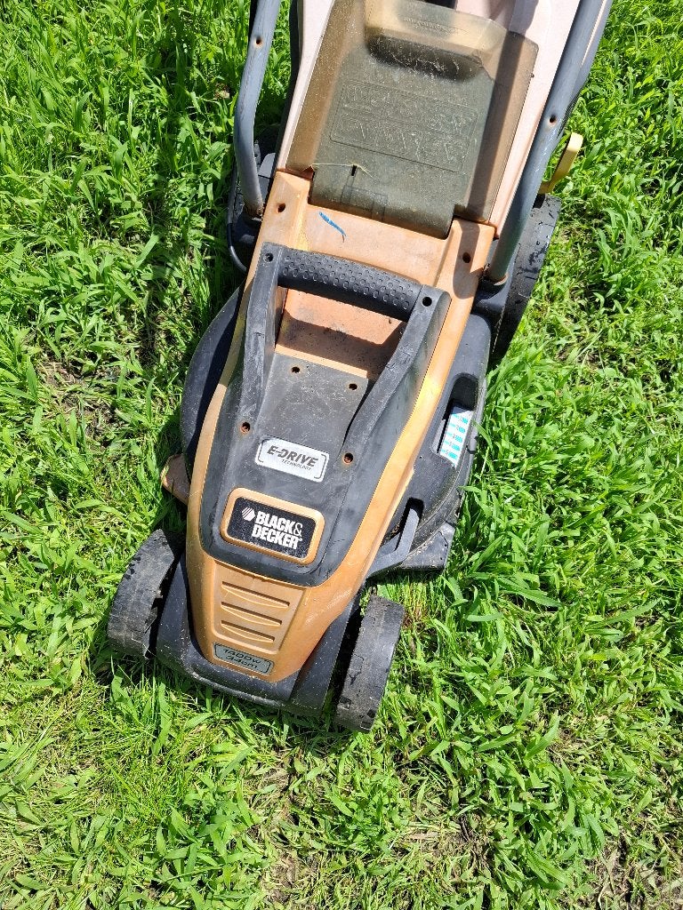 Grasmaaier, Tuin en Terras, Grasmaaiers, Ophalen, Gebruikt, Elektrische grasmaaier, Opvangbak
