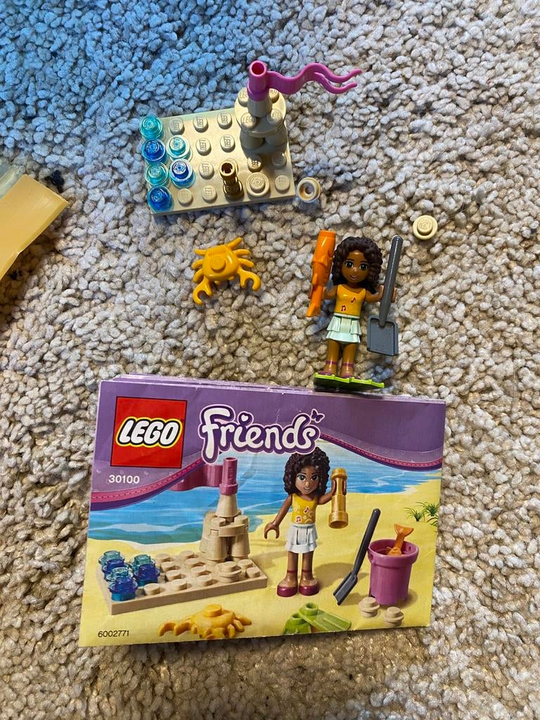 Lego Friends - Andrea on the beach, Kinderen en Baby's, Speelgoed | Duplo en Lego, Ophalen, Lego, Friends, Zo goed als nieuw