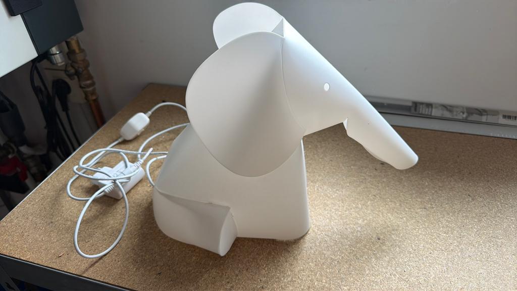 Olifant lampje, Huis en Inrichting, Ophalen, Zo goed als nieuw