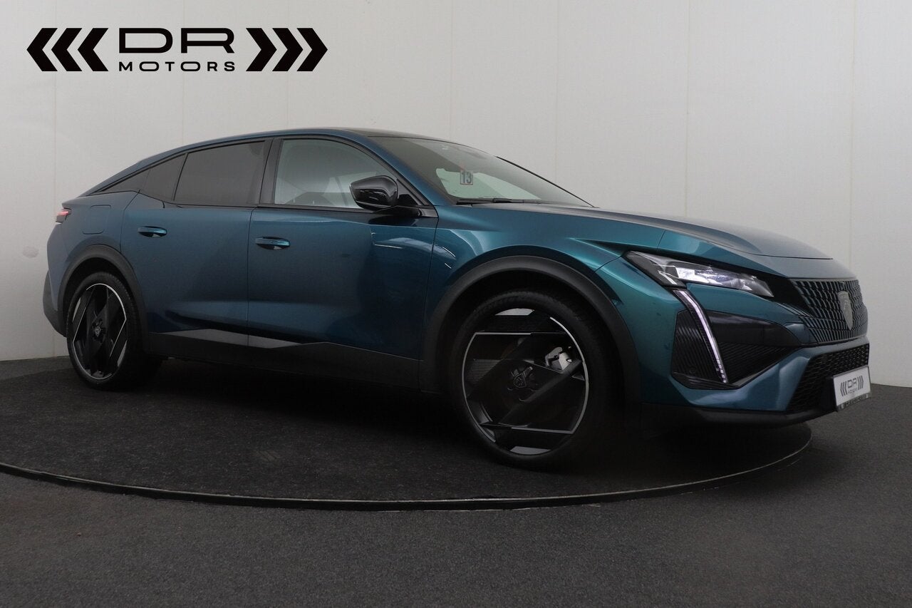 Peugeot 408 1.6 Hybride - GTLINE-PANO, Autos, 0 kg, Euro 6, 0 kg, Noir