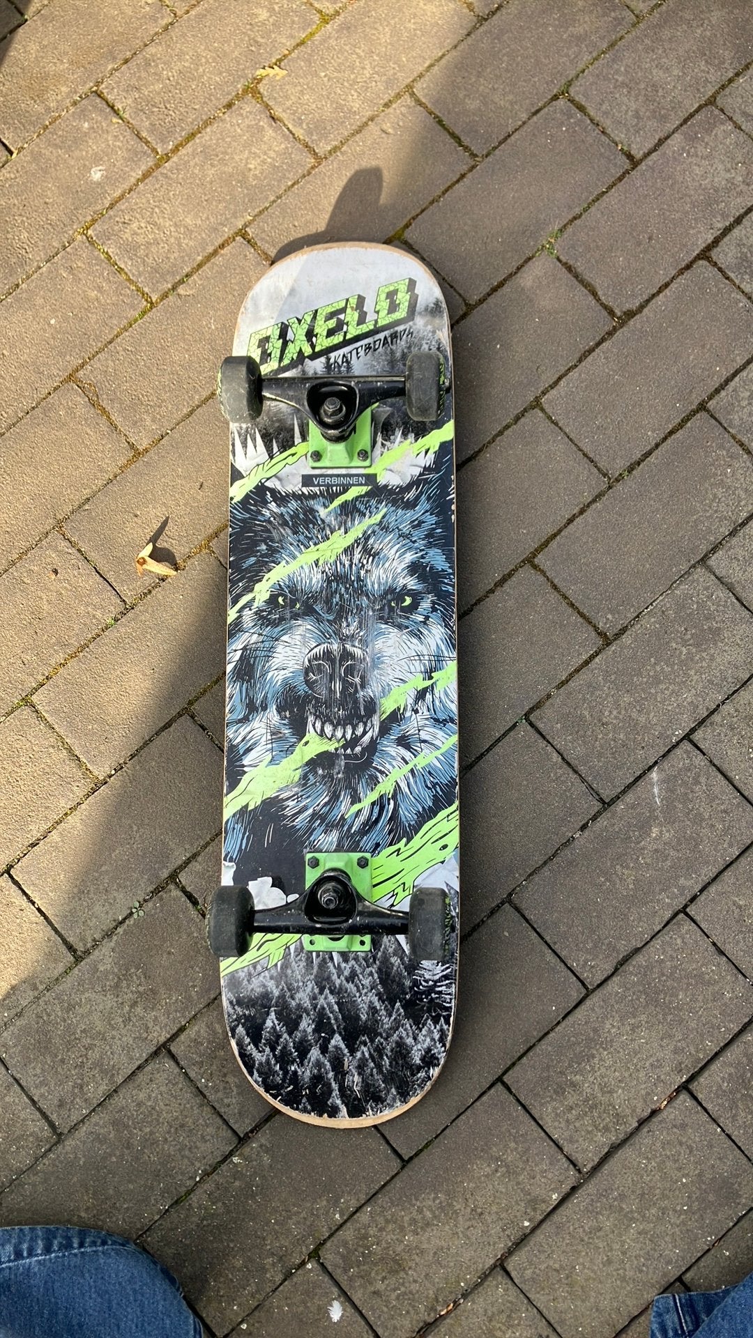 Skateboard, Ophalen, Gebruikt, Skateboard