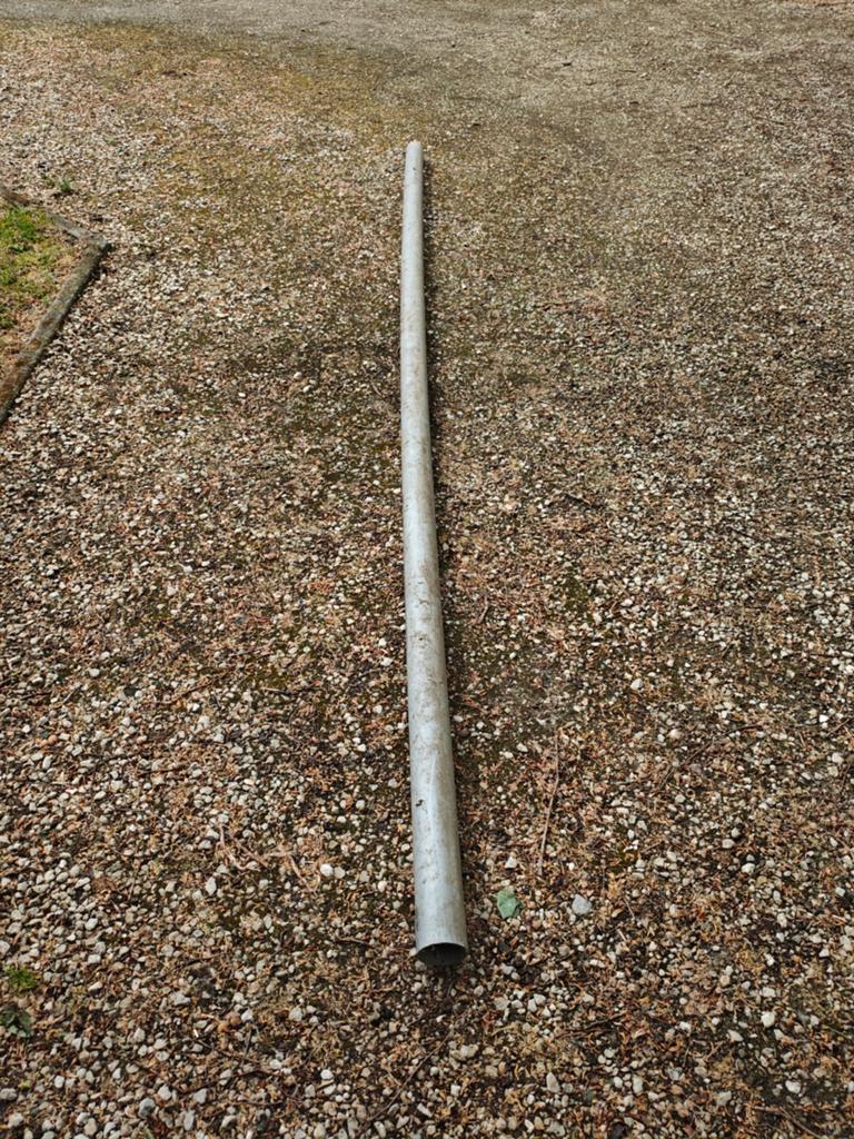 3,4 meter PVC buis, Ophalen, 2 tot 4 meter, Nieuw, Rechte buis