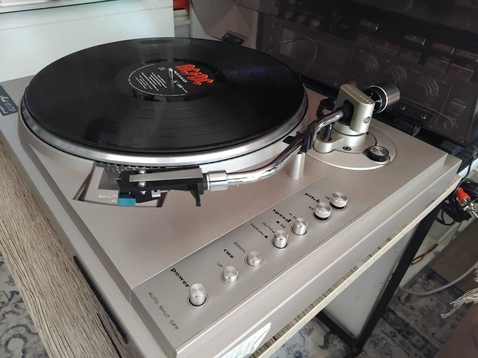 marantz 6170 direct drive SHURE M 75 CS garantie, Audio, Tv en Foto, Platenspelers