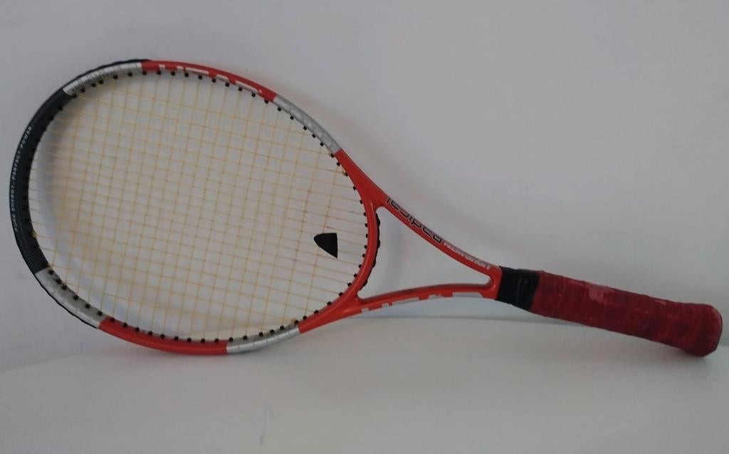Vintage Tennisracket Head met hoes, Sport en Fitness, Tennis, Ophalen of Verzenden, Head