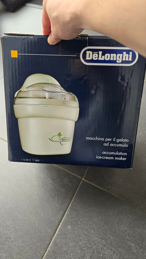 Machine à glaçons Delonghi encore neuve dans sa boîte, Enlèvement