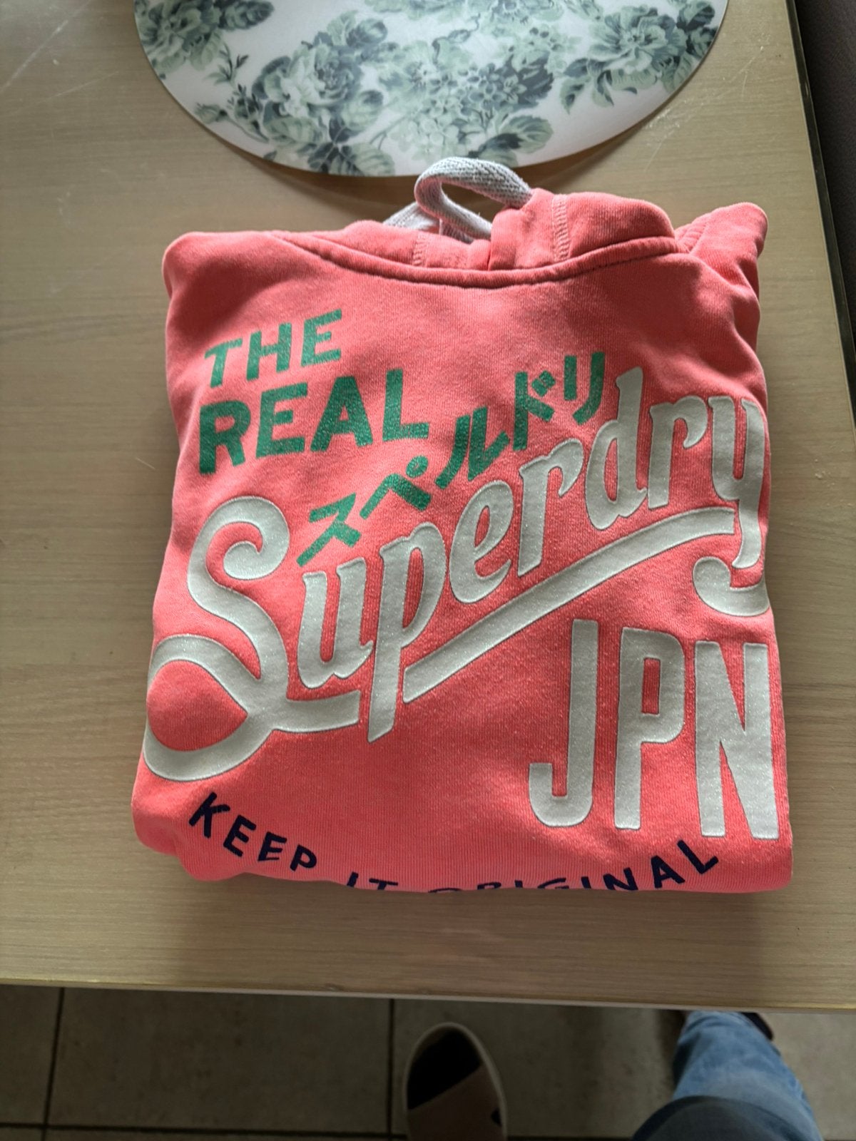 Superdry trui L, Kleding | Dames, Ophalen of Verzenden, Gedragen, Maat 42/44 (L), Oranje