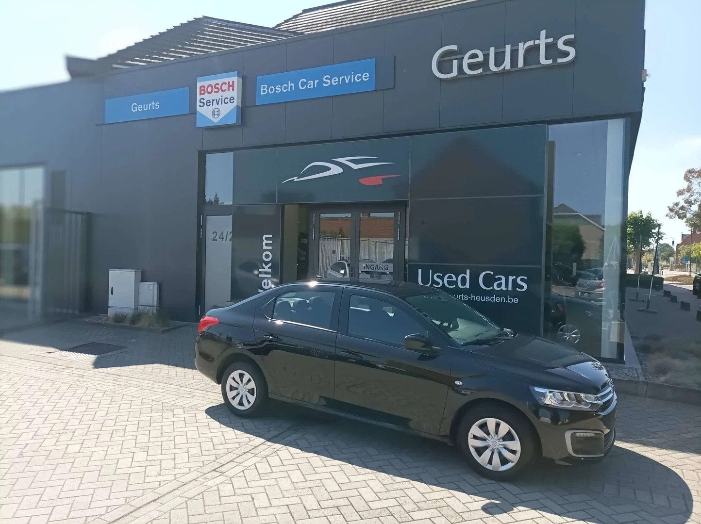 Citroën C-Elysee C-Elysee 1.2i PureTech Feel (bj 2018), Auto's, 4 deurs, Stof, Gebruikt, Zwart