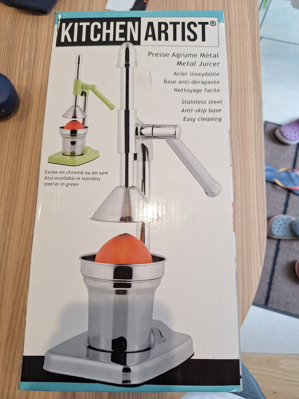 NIEUW handmatige citruspers sinaasappelpers met hendel, Ophalen, Nieuw, Handmatig