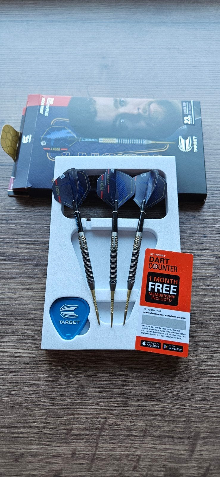 Josh Rock gen 1 23gram, Sport en Fitness, Darts, Ophalen