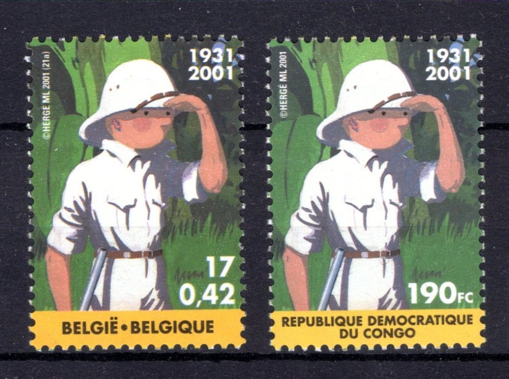 3048 MNH** 2001 - Kuifje in Afrika, Verzenden, Postfris, Postfris