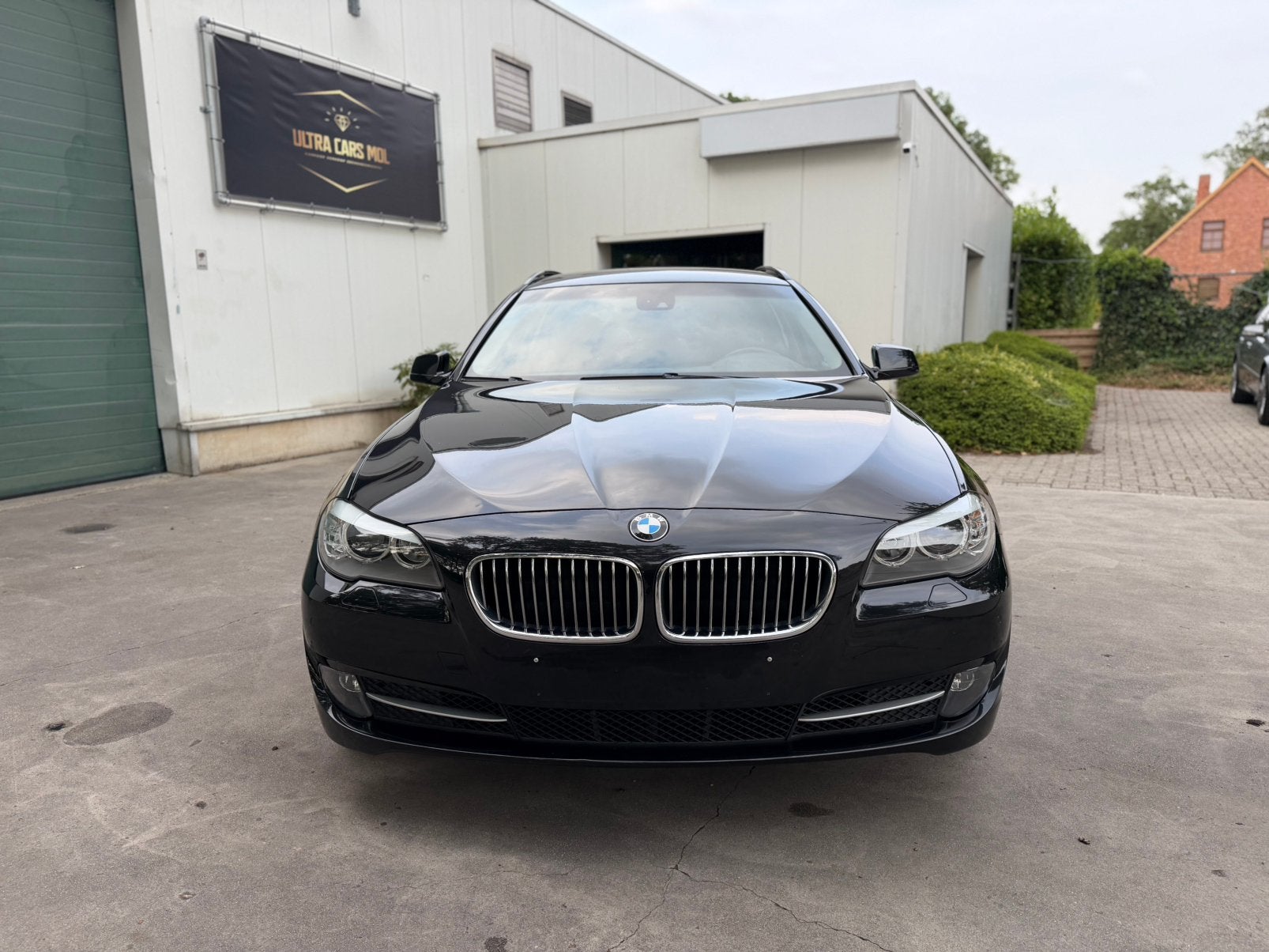 BMW 520D Automaat/20"Velgen/Leder/Grote Navi/Cruise/GEKEURD, Auto's, BMW, Automaat, Leder, Bedrijf, Lichtsensor