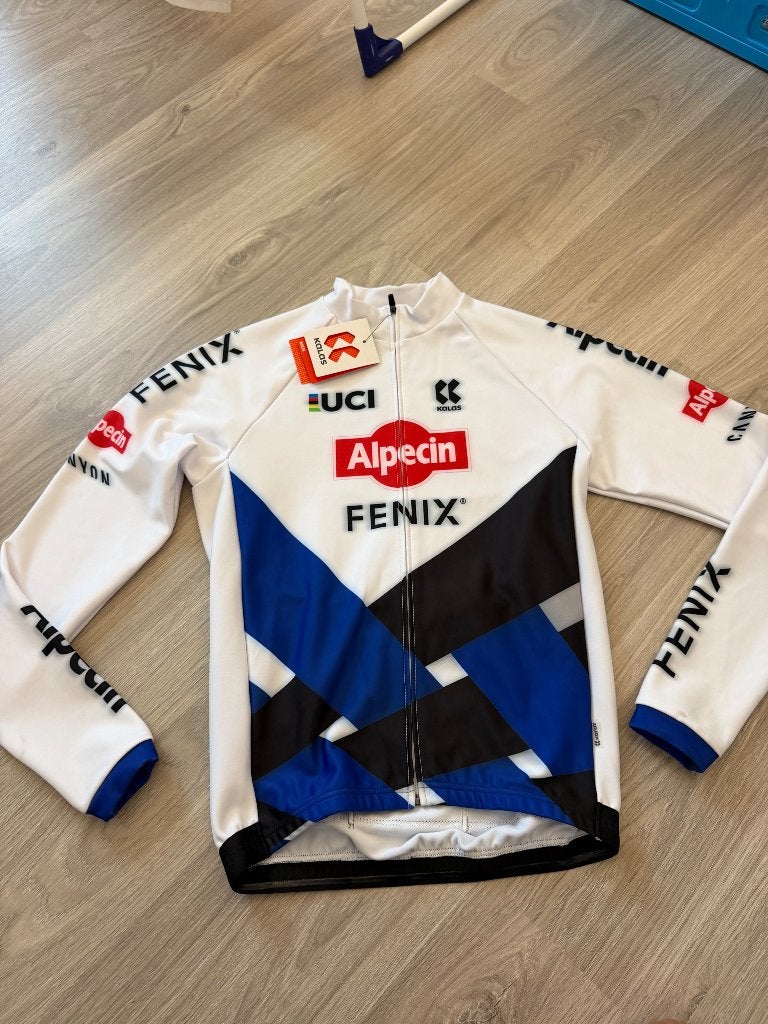 Originele WB wielershirt Mathieu Van Der Poel MTB, Fietsen en Brommers, Fietsaccessoires | Fietskleding, Ophalen of Verzenden